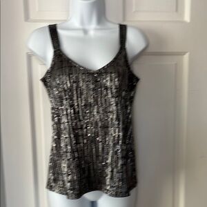 Vintage. Metallic top size small